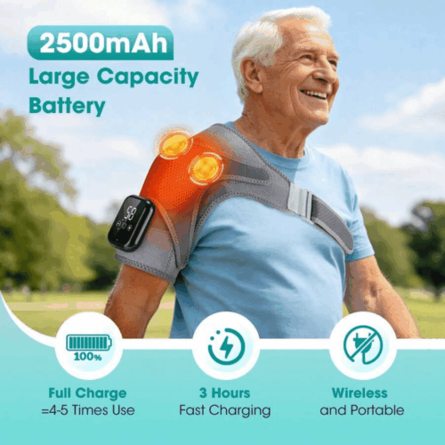Komprio Triple Method Shoulder Massager (Upgraded Version [year]) - Official Retailer
