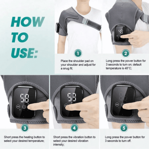 Komprio Triple Method Shoulder Massager (Upgraded Version [year]) - Official Retailer